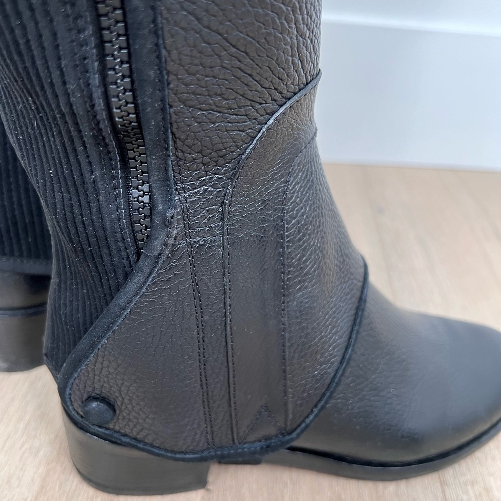 ❤️Tory Burch❤️Size: 7.5, Convertible Chelsea/Knee high boots, Black, EEUC❣️ - Picture 5 of 16
